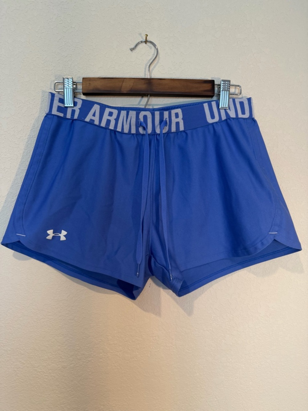 Classic Under Armour Women's Blue Athletic Shorts